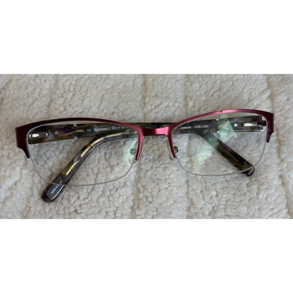 Banana Republic Glasses FRAMES Women's Jordyn 023B 135 Half Rim Eyewear - Picture 1 of 6